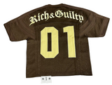 R&G Football Jersey (Brown/Creme)