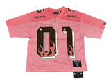 R&G Football Jersey (Pink/Brown)
