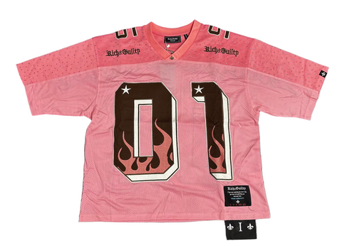 R&G Football Jersey (Pink/Brown)