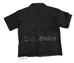 R&G BLACK RHINESTONE SHIRT