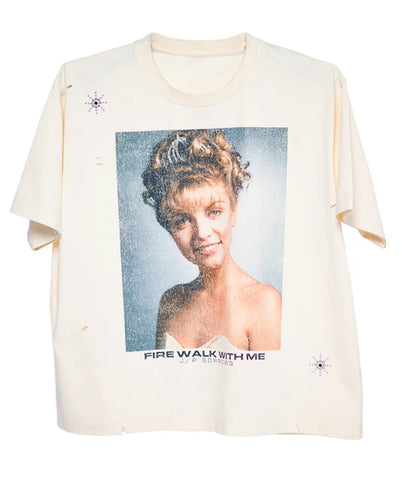 Fire Walk With Me Embellished Vintage Tee