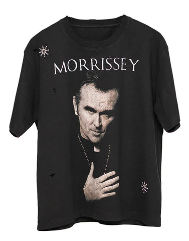 MORRISSEY EMBELLISHED VINTAGE REWORKED TEE
