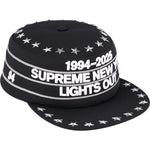 Stars Studded Pillbox Hat (Black)