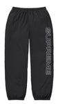 Spellout Embroidered Track Pant (Black)