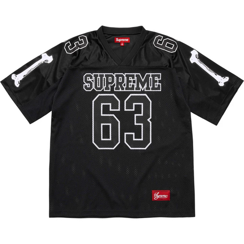 Supreme Bones Football Jersey (Black)