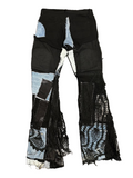 MIP Patchwork Denim Net Jeans