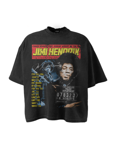 'HENDRIX' GRAPHIC TEE