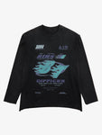 Washed Edge Long-Sleeve Tee
