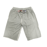 Multi-Tag Sweat Shorts (Grey)