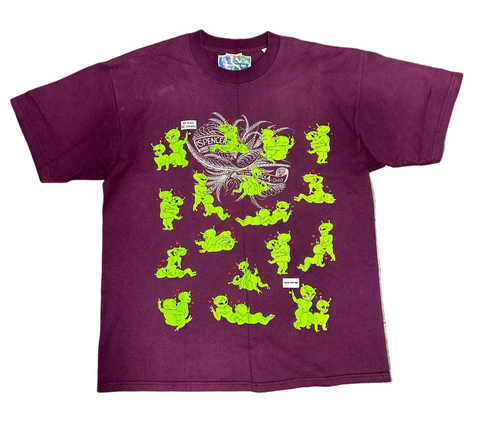 Better With Age Vintage Area 69 Tee Purple