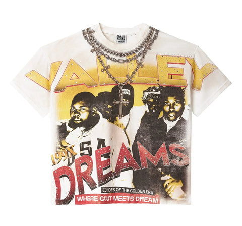 CREAM CHAMBERS BLING TEE