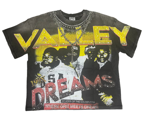 BLACK CHAMBERS BLING TEE