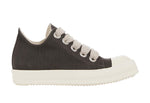 Rick Owens Denim Jumbo Lace Low "Black Milk"