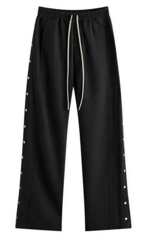 Rick Owens Straight Leg Sweats (Black)