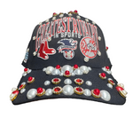 Red Sox Vs NY Yankees Rhinestone Snapback
