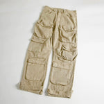 Baggy Cargo Utility Pants (Khaki)