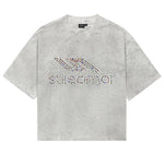 Colorato Rhinestone Tee (Grey)
