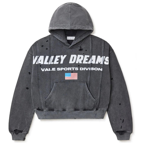 Vale Sports Division Pullover Hoodie (Vintage Black)