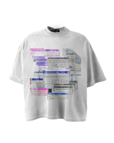 "GLITCH.EXE" GRAPHIC TEE