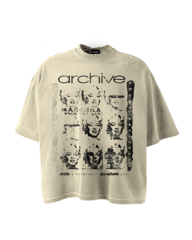 LOST ARCHIVES II GRAPHIC TEE (Tan)