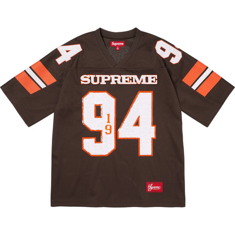 Sequin Football Jersey (Brown)