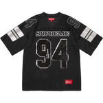Sequin Football Jersey (Black)