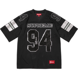 Sequin Football Jersey (Black)
