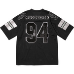 Sequin Football Jersey (Black)