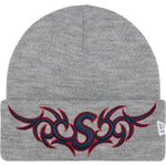 New Era Tribal S Logo Beanie (Grey)