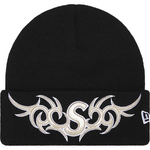 New Era Tribal S Logo Beanie (Black)