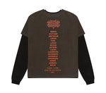 Destroyed Bimbo Longsleeve (Black/Olive)