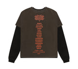 Destroyed Bimbo Longsleeve (Black/Olive)