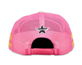 Supreme x Vanson Leather Mesh Back 6-Panel (White/Pink)