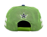Supreme x Vanson Leather Mesh Back 6-Panel (Blue/Green)