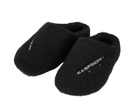 GV Gallery 'Black' Fur Slides