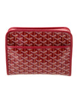 Goyard Goyardine Jouvence Toiletry Bag 'Red'