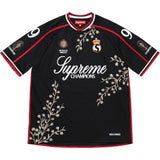 Floral Soccer Jersey (Black)