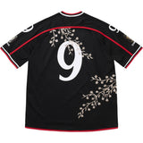 Floral Soccer Jersey (Black)
