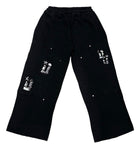 Studded Carpenter Sweatpants (Black/Camo)