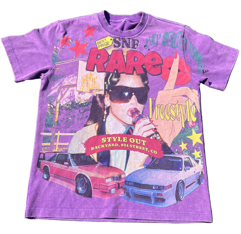 Style Out Vintage Tee (Purple)