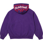 LEAGUE CHAMPS ZIP UP HOODED SWEATSHIRT (PURPLE)