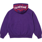 LEAGUE CHAMPS ZIP UP HOODED SWEATSHIRT (PURPLE)