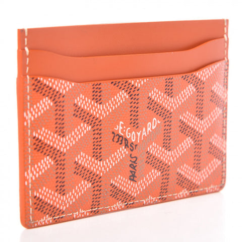 Goyard Sulpice Cardholder Orange