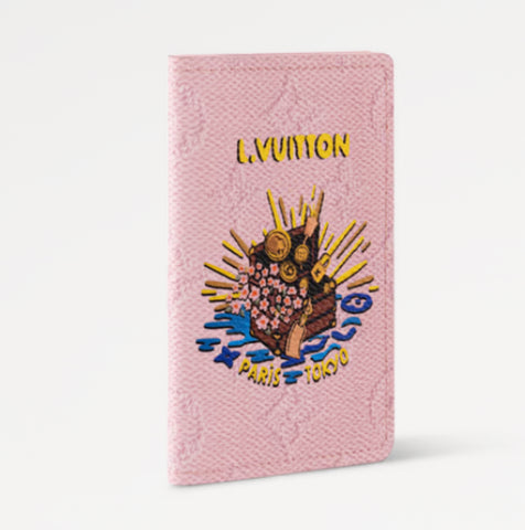 LV Cardholder Pink Pharrell