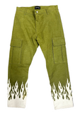 Flame Canvas Trouser (Olive)