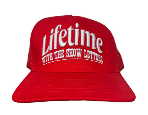 Lifetime Trucker Hat (Red)