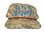 Together 5 Panel Embroidered Cap (Snake Print)