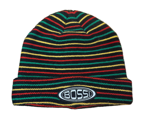 Bossi Striped Beanie