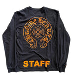 Chrome Hearts Staff L/S (Black/Orange)