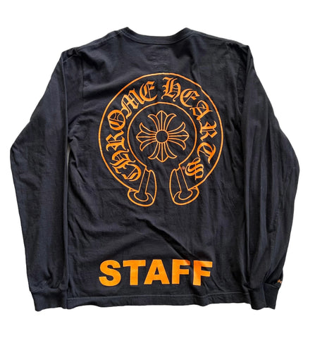Chrome Hearts Staff L/S (Black/Orange)